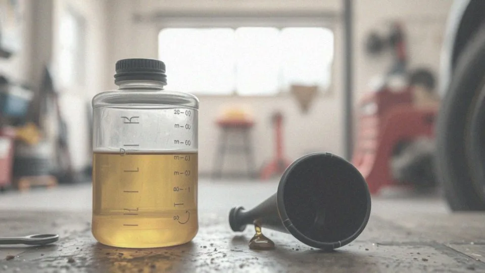 Jaką objętość ma litr oleju silnikowego?