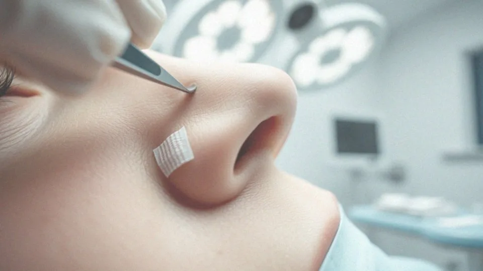 Jak wygląda korekcja nosa nićmi w przypadkach opadającego koniuszka?