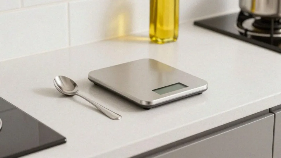 Ile waży łyżka i łyżeczka oleju?