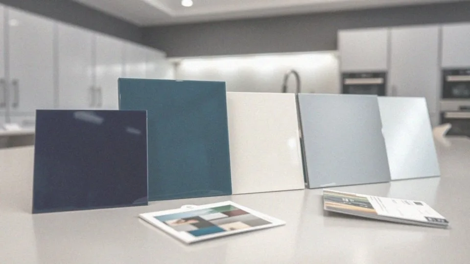 Jakie są dostępne kolory i wykończenia frontów akrylowych?