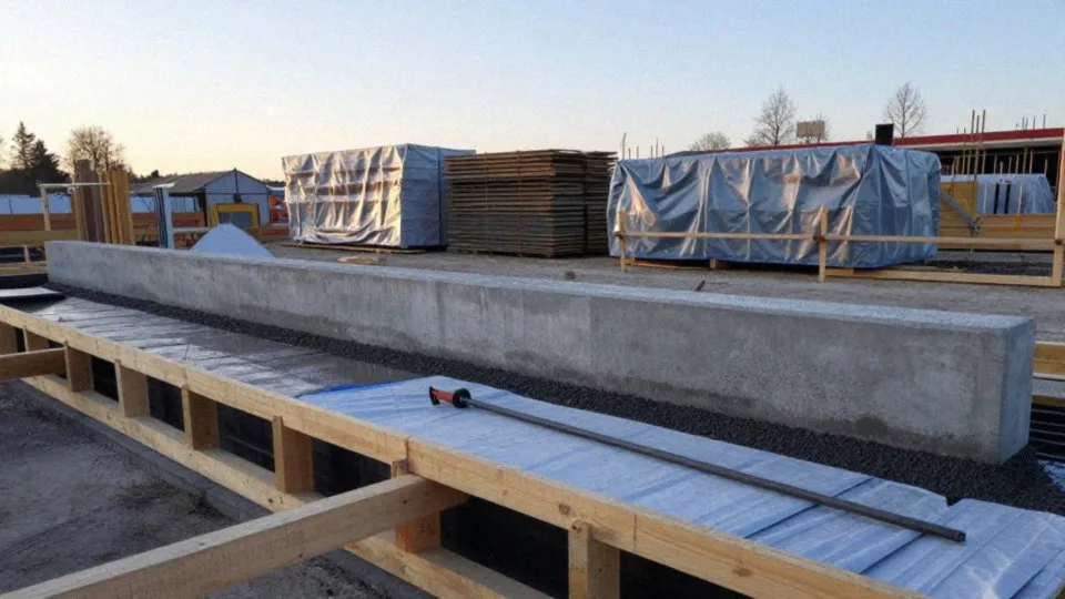 Jak prawidłowo wibrować i pielęgnować beton wieńca?