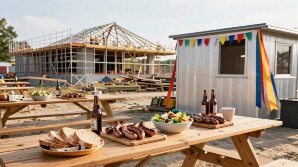 Jak przygotować uroczystość po zawieszeniu wiechy?