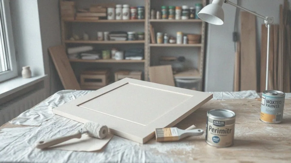 Jakie są najlepsze praktyki w malowaniu mebli MDF?