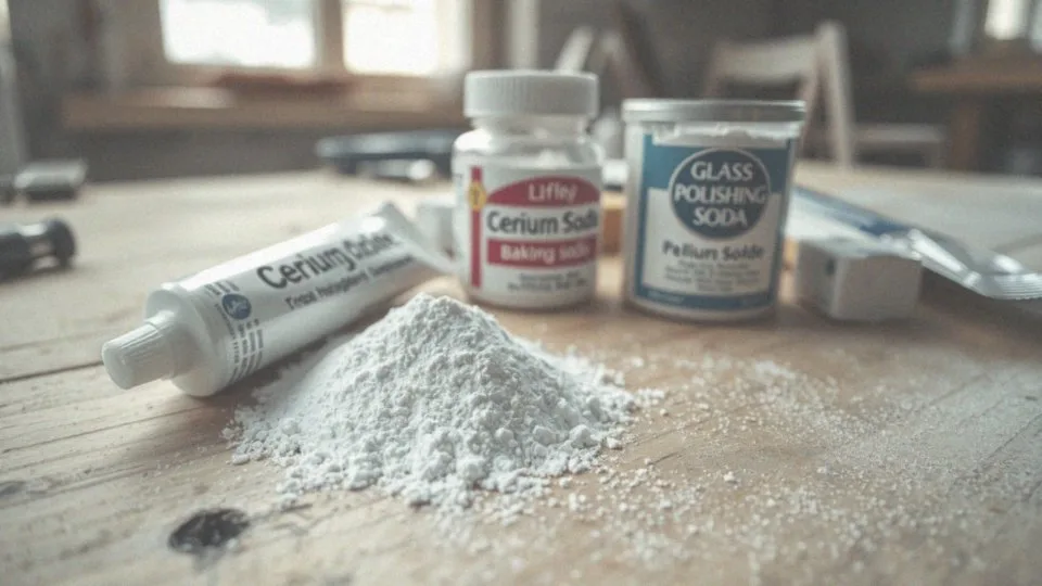 Jakie składniki polerskie skutecznie usuwają rysy na szkle?