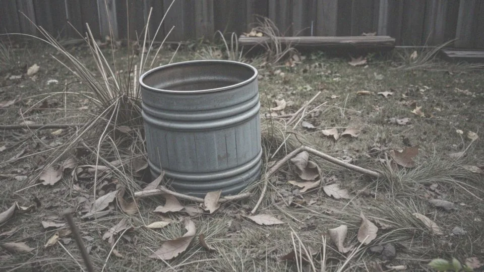 Czy można legalnie palić odpady zielone w metalowym pojemniku?