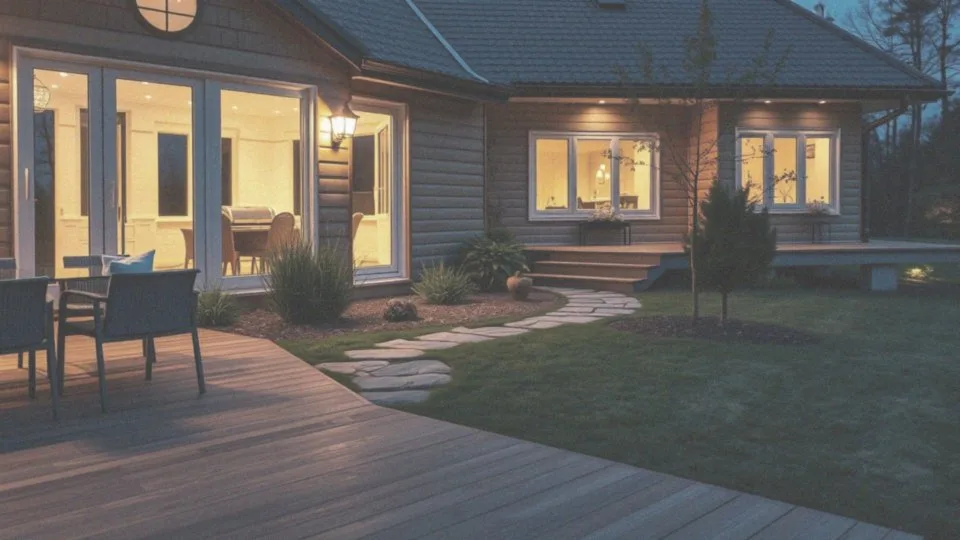 Jak zaplanować oświetlenie wnętrza i otoczenia domku?