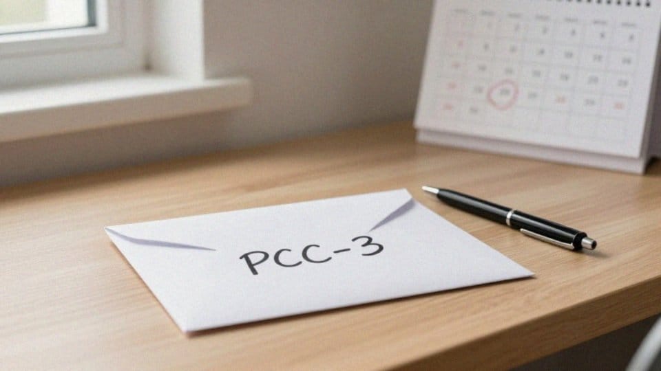 Jaki jest termin zgłoszenia PCC-3?