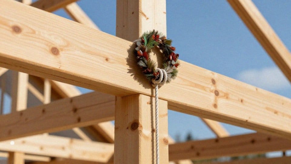 Jak przymocować wieniec na dachu?