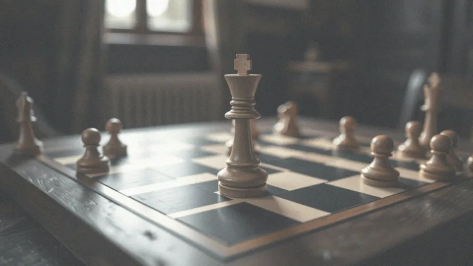 Jak król porusza się po szachownicy?