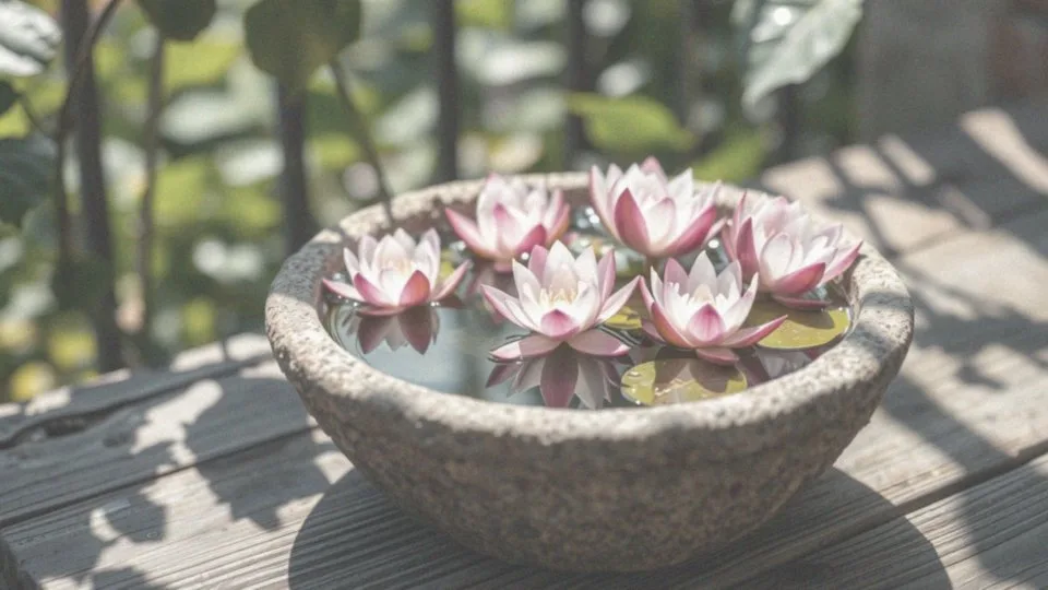 Jakie są wymagania dotyczące nasłonecznienia dla miniaturowych lilii wodnych?