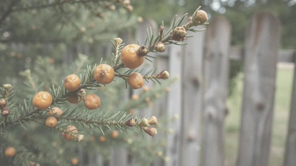 Jakie są objawy rdzy na jałowcu?