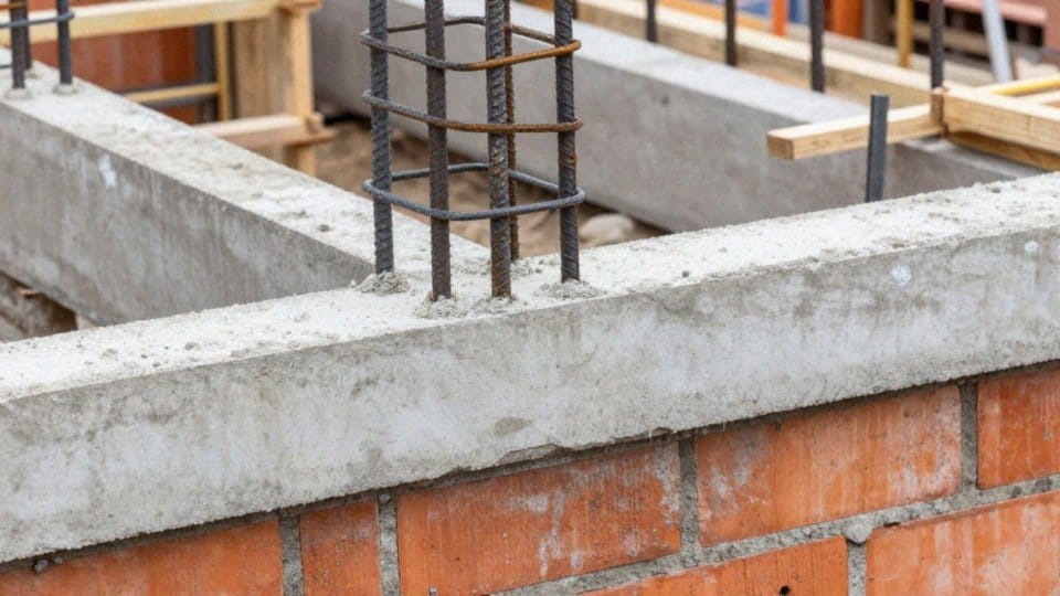 Jak zaprojektować wymiary i zbrojenie wieńca podniesionego?
