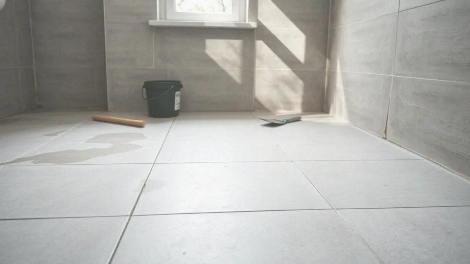 Co grozi przy zbyt wczesnym kładzeniu płytek na wilgotną wylewkę?