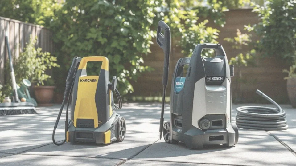 Jakie są najważniejsze różnice między myjkami ciśnieniowymi Bosch i Karcher?