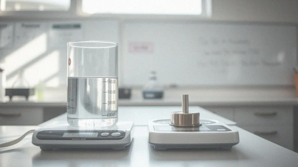 Jak obliczyć wagę litra wody?