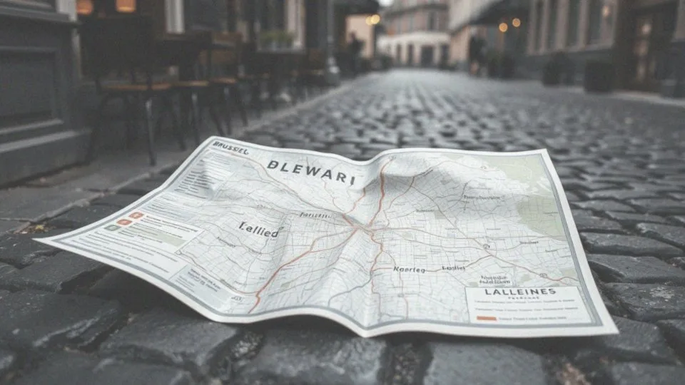 Jak mapa ułatwia orientację w Brukseli?