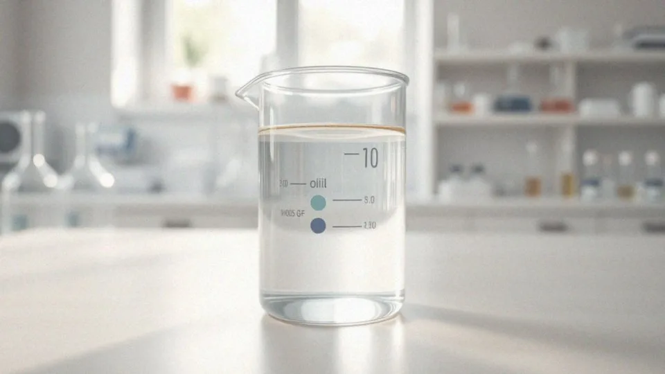 Jaką gęstość ma olej w porównaniu do wody?