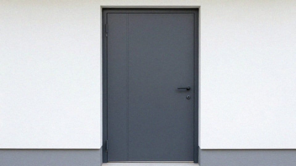 Jaką farbą pomalować metalowe drzwi zewnętrzne?