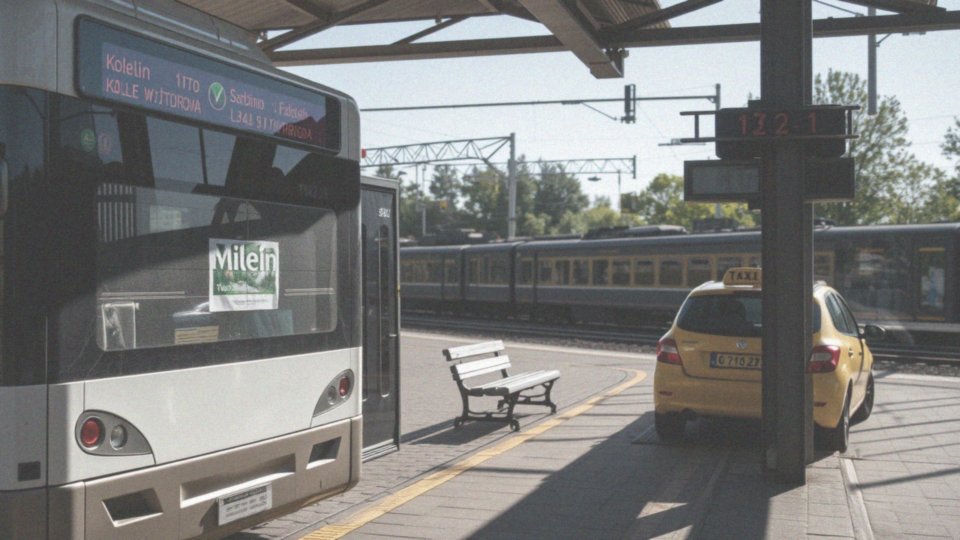 Jakie są możliwości dojazdu po przesiadce w Koszalinie?