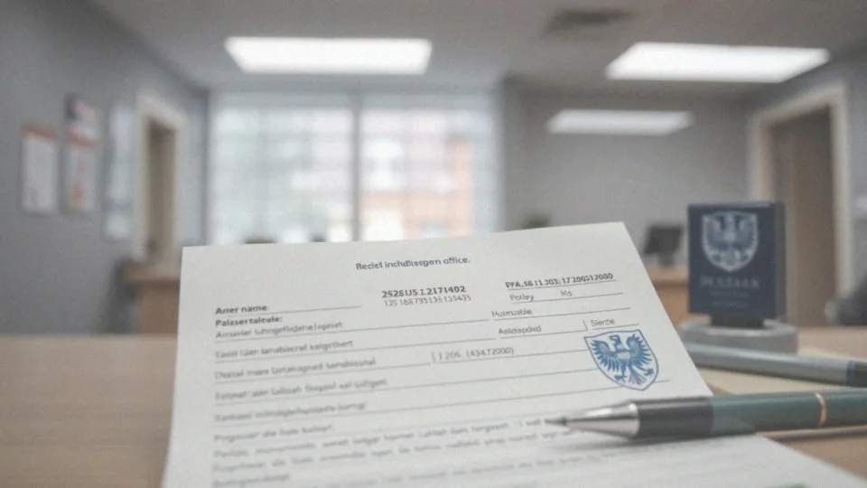 Co musi zawierać wniosek o paszport?