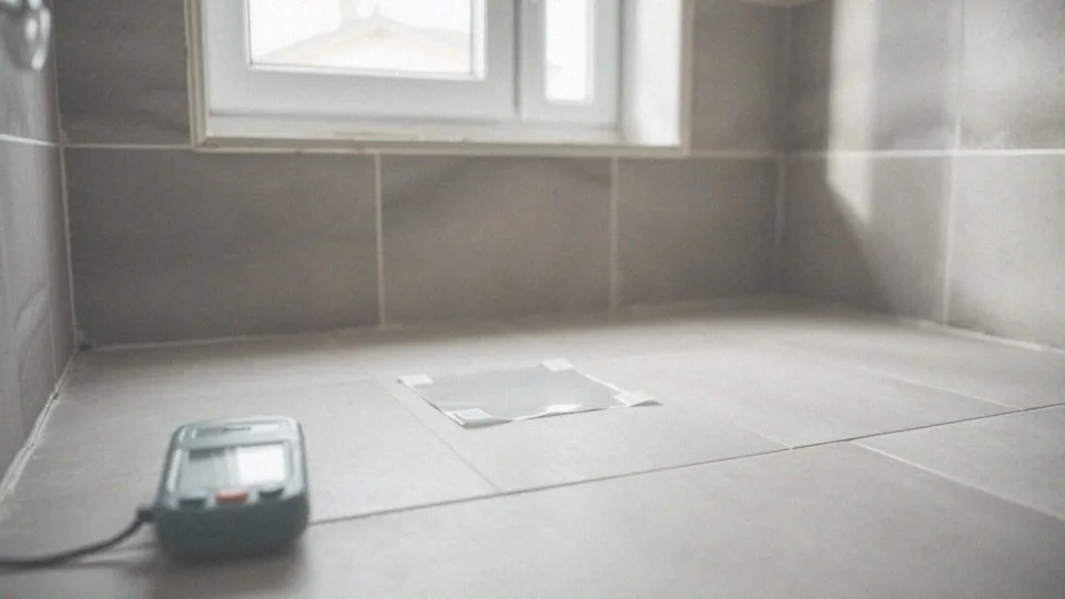 Jak sprawdzić gotowość wylewki do kładzenia płytek?