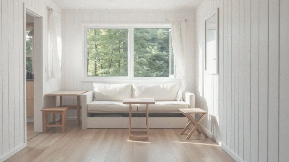 Jakie meble wybrać do domku letniskowego 35m2?