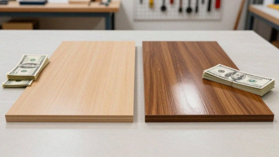 Ile kosztuje płyta laminowana w porównaniu z lakierowaną?