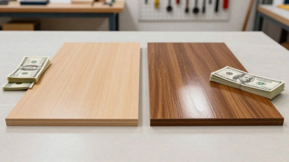 Ile kosztuje płyta laminowana w porównaniu z lakierowaną?