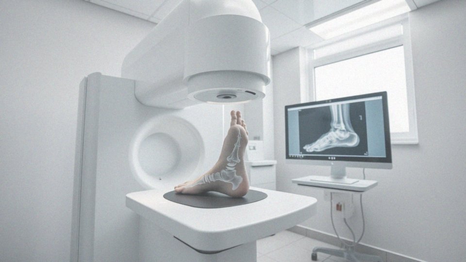 Jakie badania obrazowe pomagają w diagnostyce ostrogi piętowej?