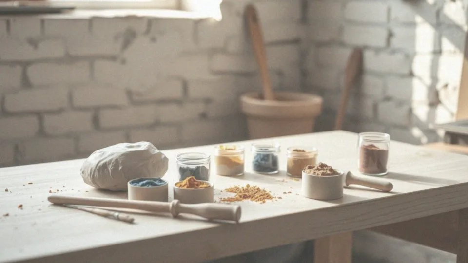 Jak uzyskać kolorową glinę?