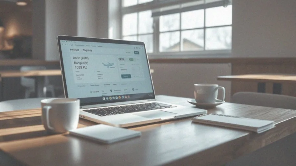 Jak przykładowo wygląda najtańszy lot z Berlina do Bangkoku?