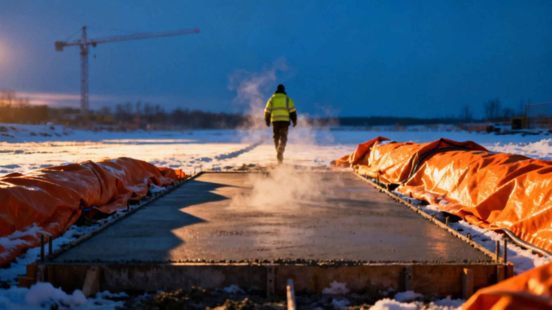 Beton B25 do jakiej temperatury? Wylewanie i zabezpieczenia w trudnych warunkach