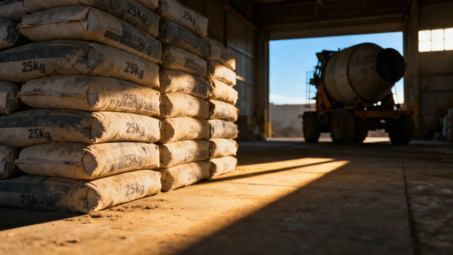 Beton B25 w workach — ile potrzebujesz na 1 m³?