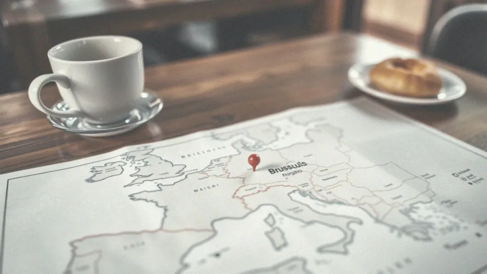 Bruksela mapa Europy – kluczowe informacje i atrakcje