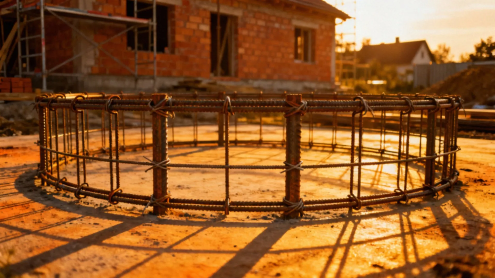Ile stali na wieniec? Jak obliczyć zapotrzebowanie na stal budowlaną?