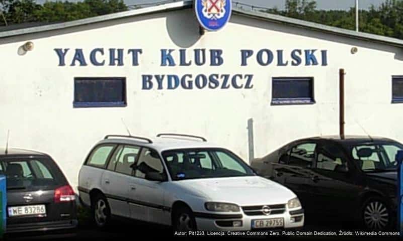 Przystanie żeglarskie w Bydgoszczy