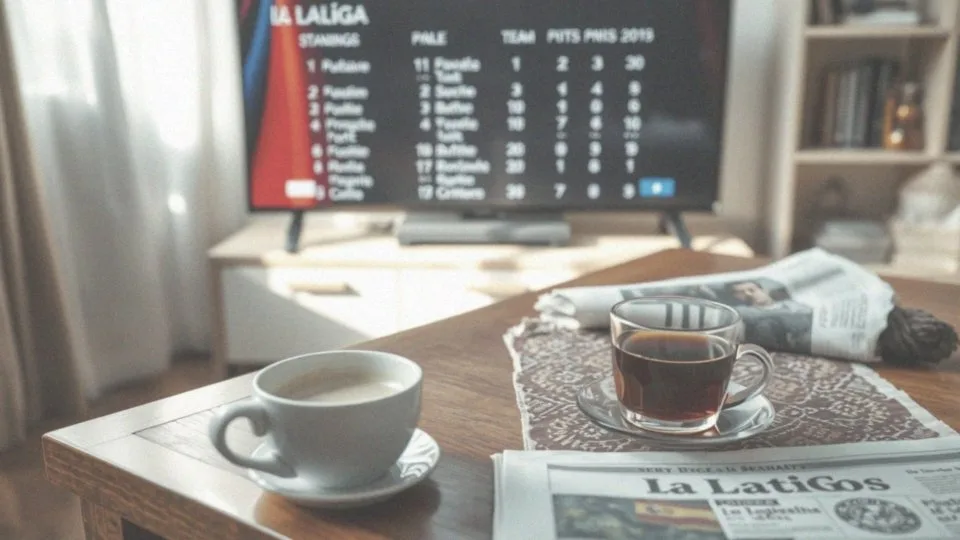 Rankingi La Liga – aktualna tabela i statystyki drużyn