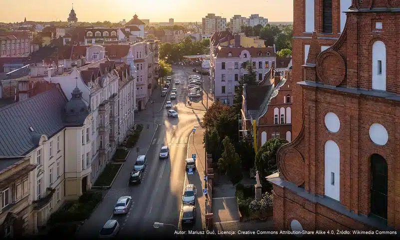 Ulica Świętej Trójcy w Bydgoszczy