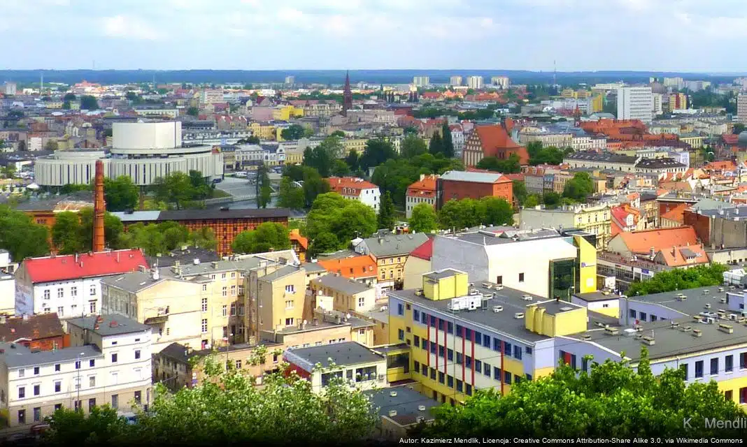 Wiosenne prace rewitalizacyjne na Wyspie Młyńskiej w Bydgoszczy